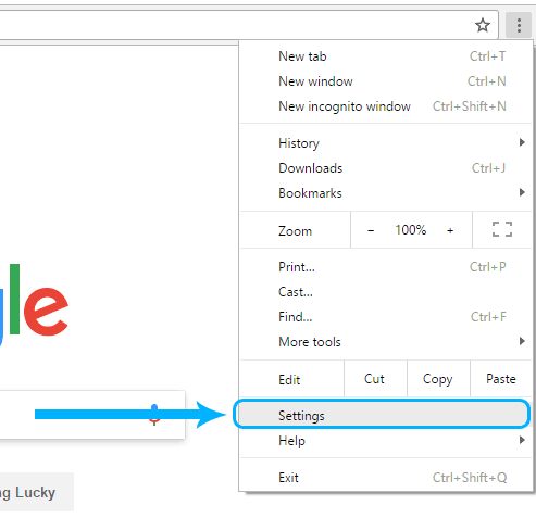 rc Step02 settings button